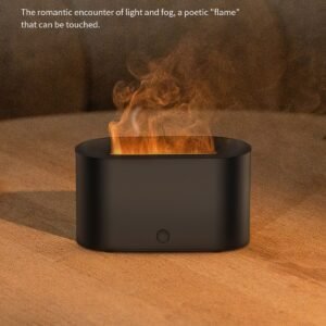 New colorful gradient flame aromatherapy machine humidifier New colorful gradient flame aromatherapy machine humidifier New colorful gradient flame aromatherapy machine humidifier (P-2839)